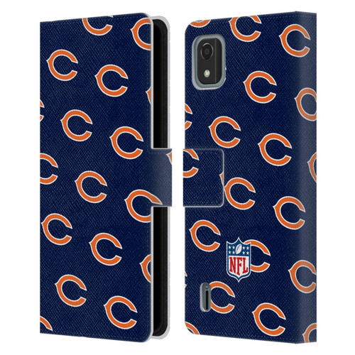 NFL Chicago Bears Artwork Patterns Leather Book Wallet Case Cover For Nokia C2 2nd Edition