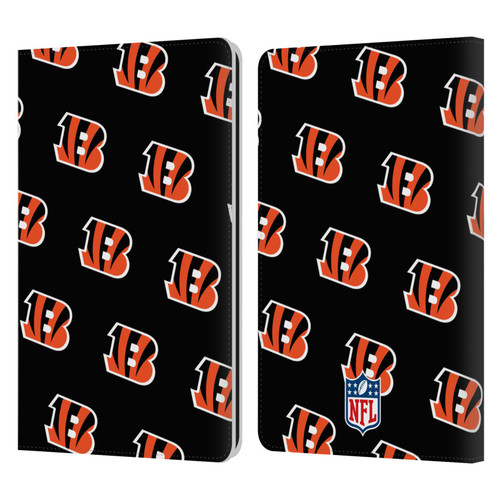 NFL Cincinnati Bengals Artwork Patterns Leather Book Wallet Case Cover For Amazon Kindle Paperwhite 1 / 2 / 3