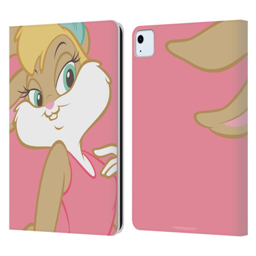Looney Tunes Characters Lola Bunny Leather Book Wallet Case Cover For Apple iPad Air 2020 / 2022