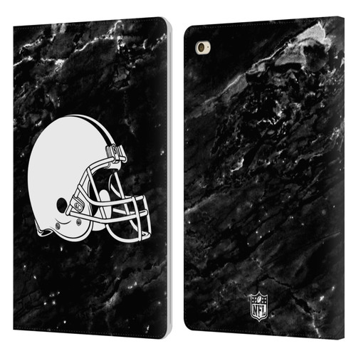 NFL Cleveland Browns Artwork Marble Leather Book Wallet Case Cover For Apple iPad mini 4