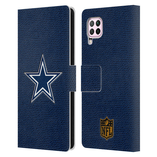 NFL Dallas Cowboys Logo Football Leather Book Wallet Case Cover For Huawei Nova 6 SE / P40 Lite