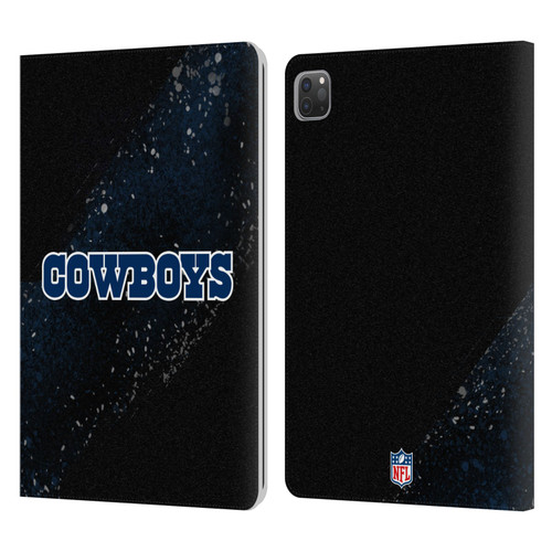 NFL Dallas Cowboys Logo Blur Leather Book Wallet Case Cover For Apple iPad Pro 11 2020 / 2021 / 2022