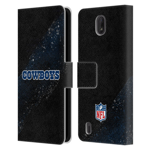 NFL Dallas Cowboys Logo Blur Leather Book Wallet Case Cover For Nokia C01 Plus/C1 2nd Edition