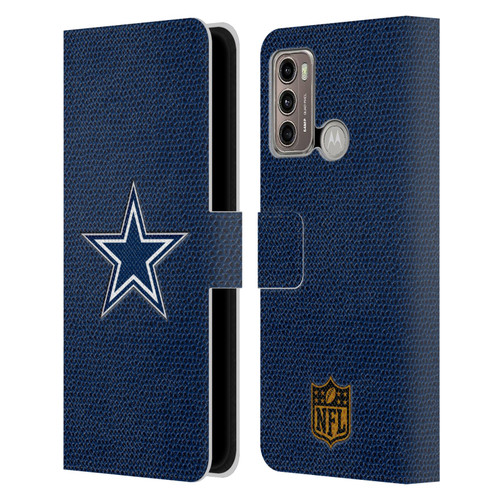 NFL Dallas Cowboys Logo Football Leather Book Wallet Case Cover For Motorola Moto G60 / Moto G40 Fusion