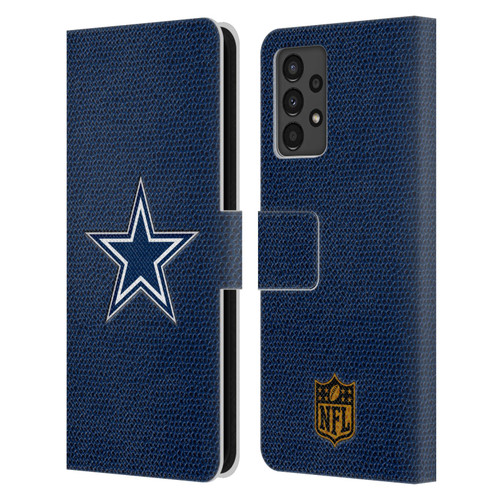 NFL Dallas Cowboys Logo Football Leather Book Wallet Case Cover For Samsung Galaxy A13 (2022)
