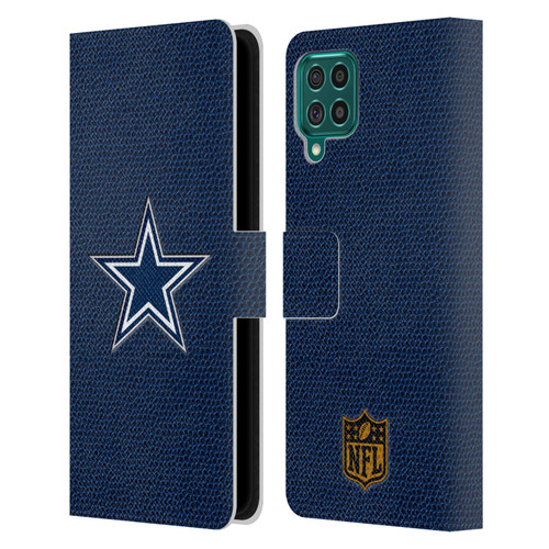 NFL Dallas Cowboys Logo Football Leather Book Wallet Case Cover For Samsung Galaxy F62 (2021)