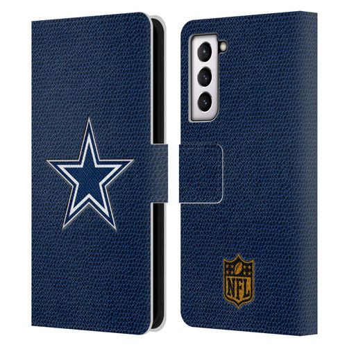 NFL Dallas Cowboys Logo Football Leather Book Wallet Case Cover For Samsung Galaxy S21 5G