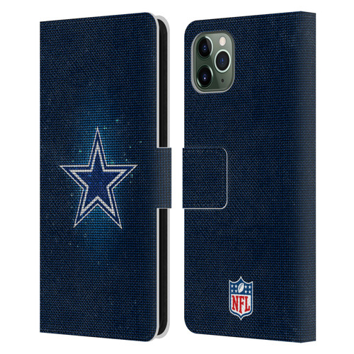 NFL Dallas Cowboys Artwork LED Leather Book Wallet Case Cover For Apple iPhone 11 Pro Max