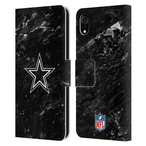 NFL Dallas Cowboys Artwork Marble Leather Book Wallet Case Cover For Apple iPhone XR