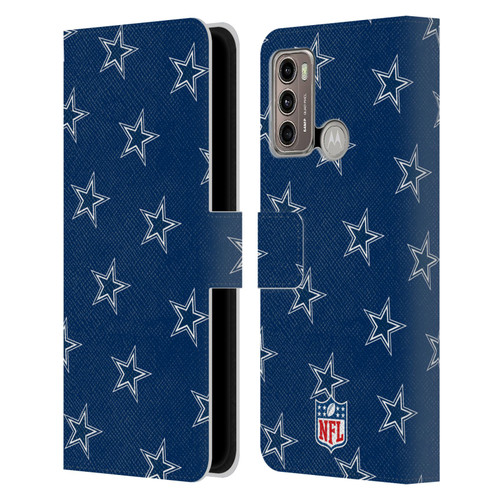 NFL Dallas Cowboys Artwork Patterns Leather Book Wallet Case Cover For Motorola Moto G60 / Moto G40 Fusion
