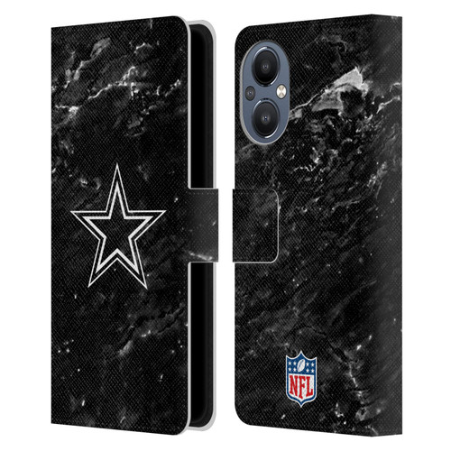 NFL Dallas Cowboys Artwork Marble Leather Book Wallet Case Cover For OnePlus Nord N20 5G