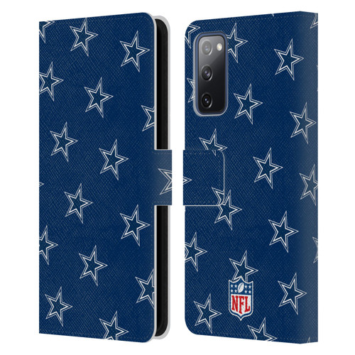 NFL Dallas Cowboys Artwork Patterns Leather Book Wallet Case Cover For Samsung Galaxy S20 FE / 5G