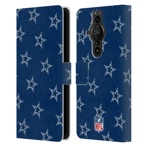 NFL Dallas Cowboys Artwork Patterns Leather Book Wallet Case Cover For Sony Xperia Pro-I