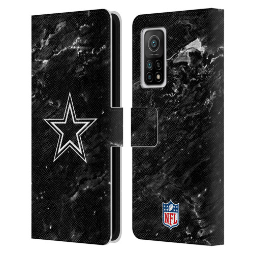 NFL Dallas Cowboys Artwork Marble Leather Book Wallet Case Cover For Xiaomi Mi 10T 5G