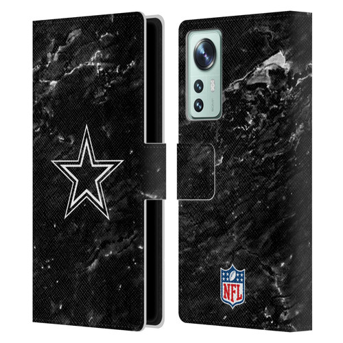 NFL Dallas Cowboys Artwork Marble Leather Book Wallet Case Cover For Xiaomi 12