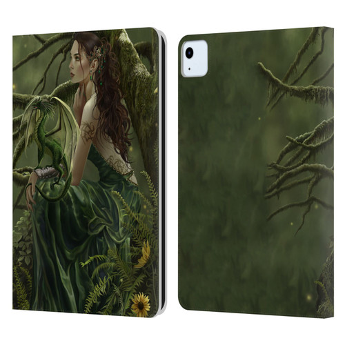 Nene Thomas Deep Forest Queen Fate Fairy With Dragon Leather Book Wallet Case Cover For Apple iPad Air 2020 / 2022