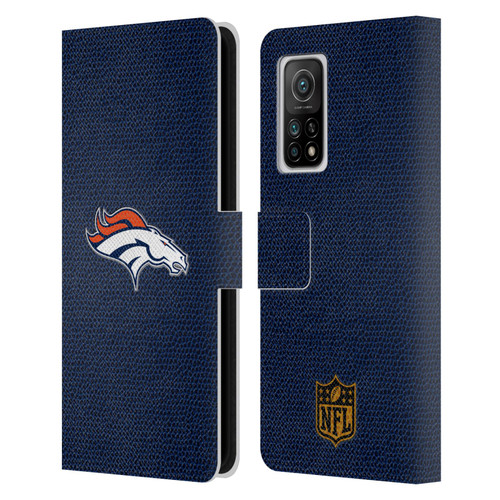 NFL Denver Broncos Logo Football Leather Book Wallet Case Cover For Xiaomi Mi 10T 5G