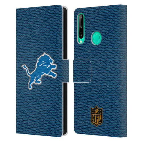 NFL Detroit Lions Logo Football Leather Book Wallet Case Cover For Huawei P40 lite E