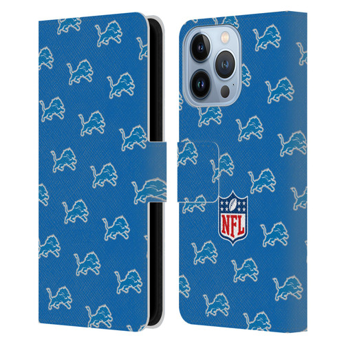 NFL Detroit Lions Artwork Patterns Leather Book Wallet Case Cover For Apple iPhone 13 Pro NFL Detroit Lions Artwork Patterns Leather Book Wallet Case Cover For Apple iPhone 13 Pro
