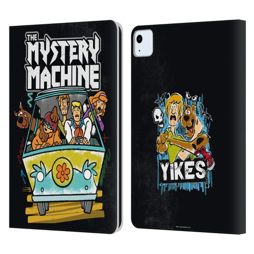 Scooby-Doo Mystery Inc. Grunge Mystery Machine Leather Book Wallet Case Cover For Apple iPad Air 2020 / 2022