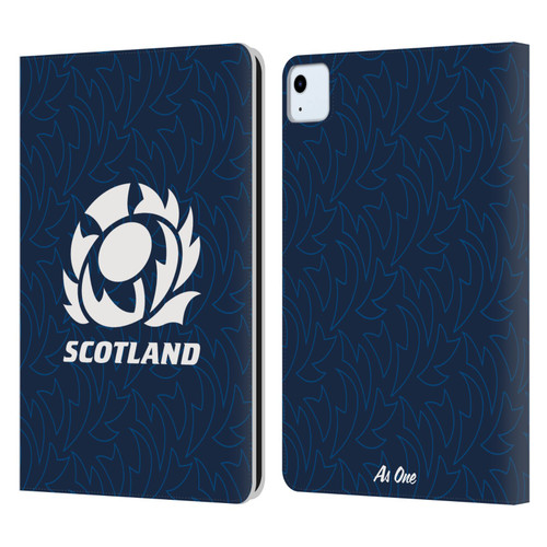 Scotland Rugby Graphics Pattern Leather Book Wallet Case Cover For Apple iPad Air 11 2020/2022/2024