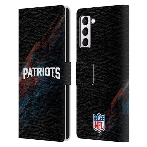 NFL New England Patriots Logo Blur Leather Book Wallet Case Cover For Samsung Galaxy S21+ 5G NFL New England Patriots Logo Blur Leather Book Wallet Case Cover For Samsung Galaxy S21+ 5G