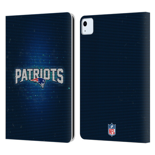 NFL New England Patriots Artwork LED Leather Book Wallet Case Cover For Apple iPad Air 2020 / 2022