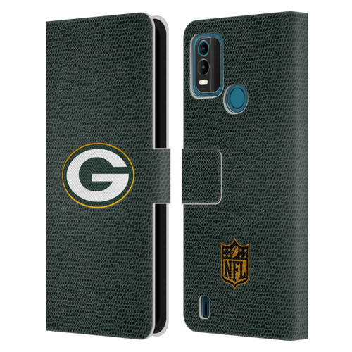 NFL Green Bay Packers Logo Football Leather Book Wallet Case Cover For Nokia G11 Plus