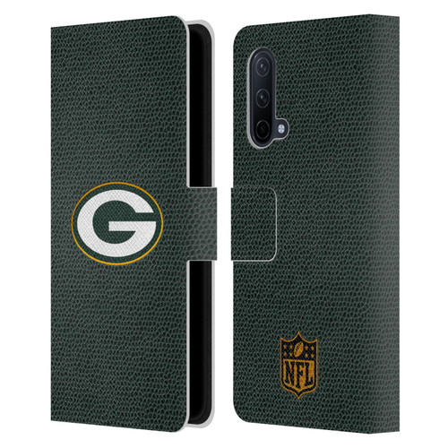 NFL Green Bay Packers Logo Football Leather Book Wallet Case Cover For OnePlus Nord CE 5G
