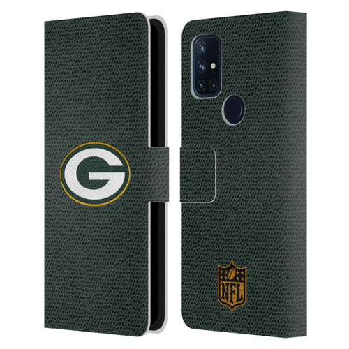 NFL Green Bay Packers Logo Football Leather Book Wallet Case Cover For OnePlus Nord N10 5G
