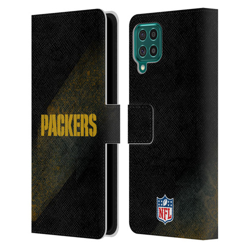 NFL Green Bay Packers Logo Blur Leather Book Wallet Case Cover For Samsung Galaxy F62 (2021)