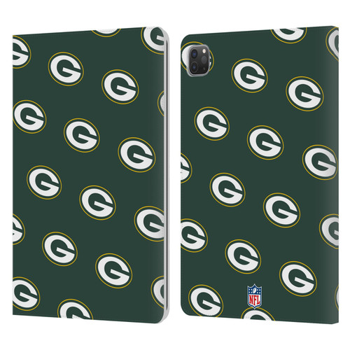 NFL Green Bay Packers Artwork Patterns Leather Book Wallet Case Cover For Apple iPad Pro 11 2020 / 2021 / 2022