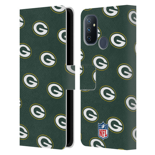 NFL Green Bay Packers Artwork Patterns Leather Book Wallet Case Cover For OnePlus Nord N100