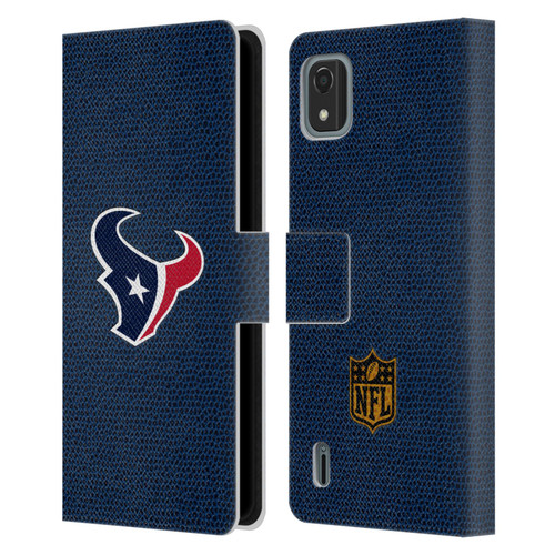 NFL Houston Texans Logo Football Leather Book Wallet Case Cover For Nokia C2 2nd Edition