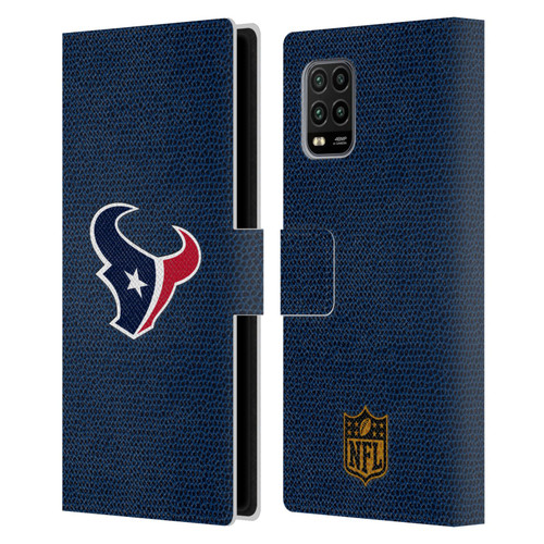 NFL Houston Texans Logo Football Leather Book Wallet Case Cover For Xiaomi Mi 10 Lite 5G