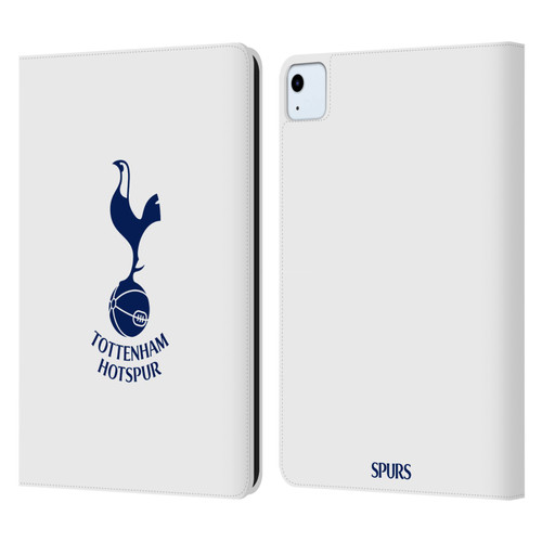 Tottenham Hotspur F.C. Badge Blue Cockerel Leather Book Wallet Case Cover For Apple iPad Air 2020 / 2022