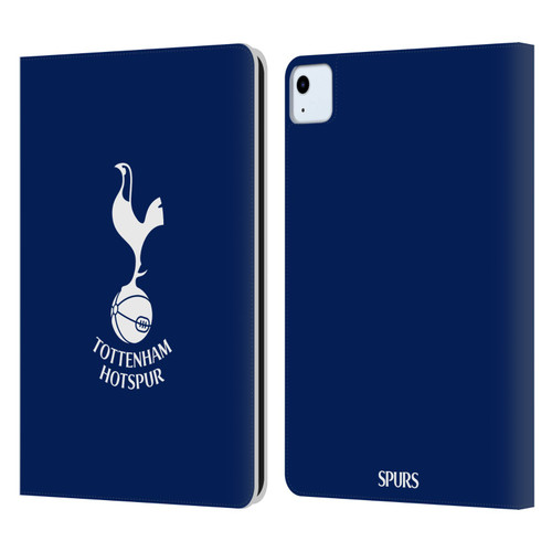 Tottenham Hotspur F.C. Badge Cockerel Leather Book Wallet Case Cover For Apple iPad Air 2020 / 2022