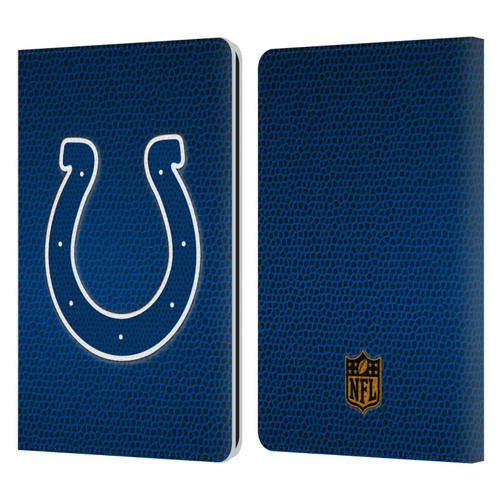 NFL Indianapolis Colts Logo Football Leather Book Wallet Case Cover For Amazon Kindle Paperwhite 1 / 2 / 3