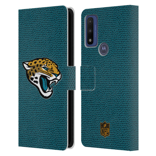 NFL Jacksonville Jaguars Logo Football Leather Book Wallet Case Cover For Motorola G Pure