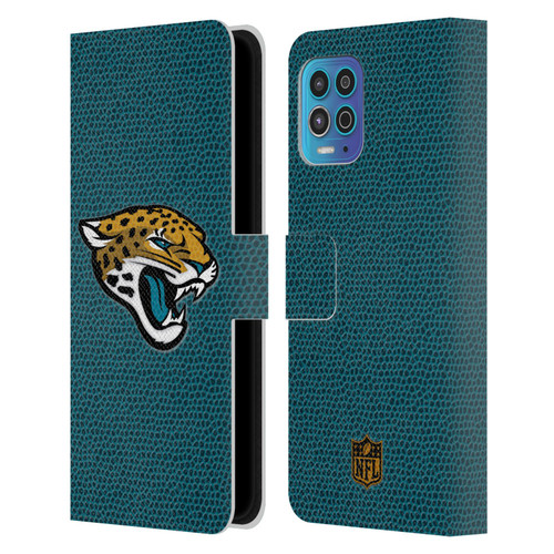 NFL Jacksonville Jaguars Logo Football Leather Book Wallet Case Cover For Motorola Moto G100