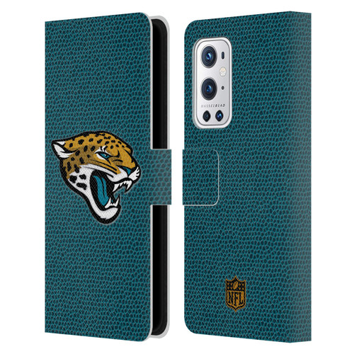 NFL Jacksonville Jaguars Logo Football Leather Book Wallet Case Cover For OnePlus 9 Pro