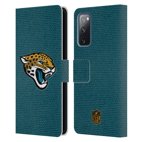 NFL Jacksonville Jaguars Logo Football Leather Book Wallet Case Cover For Samsung Galaxy S20 FE / 5G
