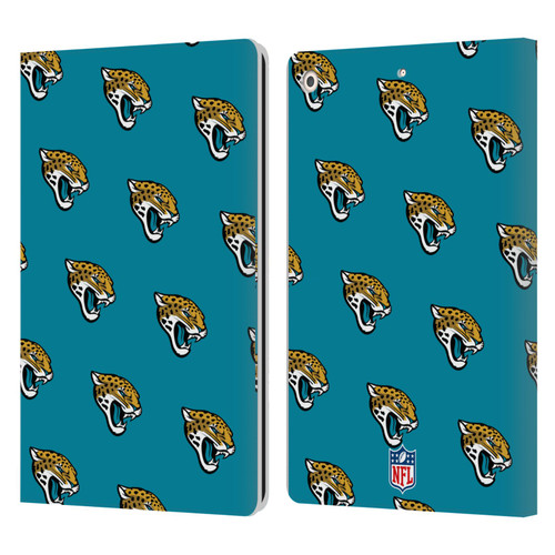 NFL Jacksonville Jaguars Artwork Patterns Leather Book Wallet Case Cover For Apple iPad 10.2 2019/2020/2021