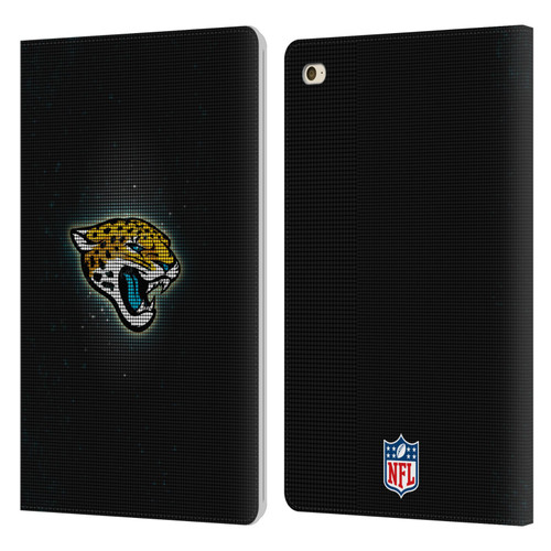NFL Jacksonville Jaguars Artwork LED Leather Book Wallet Case Cover For Apple iPad mini 4