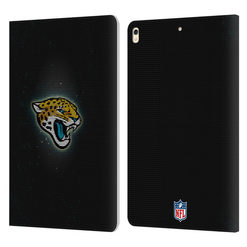 NFL Jacksonville Jaguars Artwork LED Leather Book Wallet Case Cover For Apple iPad Pro 10.5 (2017)