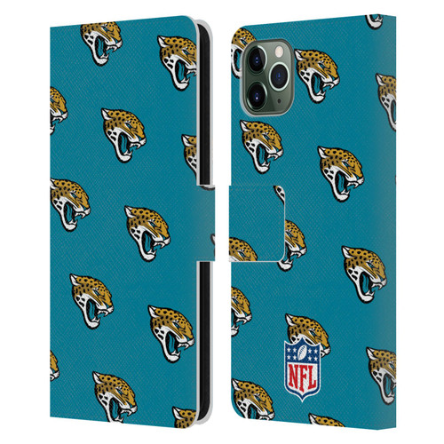 NFL Jacksonville Jaguars Artwork Patterns Leather Book Wallet Case Cover For Apple iPhone 11 Pro Max