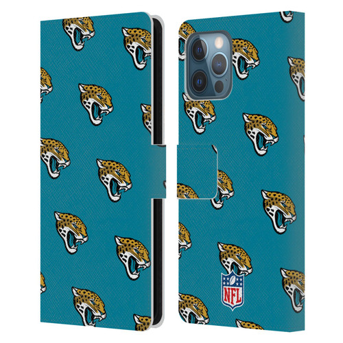 NFL Jacksonville Jaguars Artwork Patterns Leather Book Wallet Case Cover For Apple iPhone 12 Pro Max