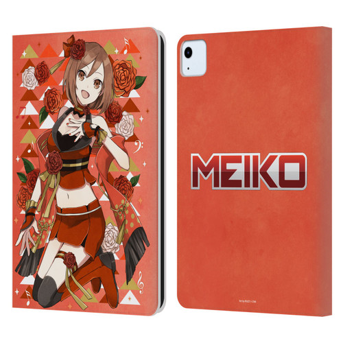 Hatsune Miku Characters Meiko Leather Book Wallet Case Cover For Apple iPad Air 2020 / 2022