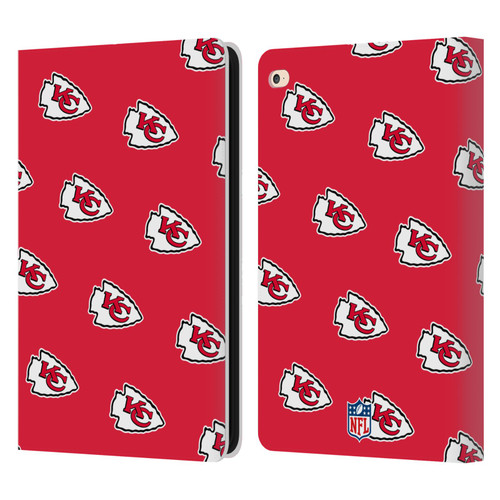 NFL Kansas City Chiefs Artwork Patterns Leather Book Wallet Case Cover For Apple iPad Air 2 (2014)