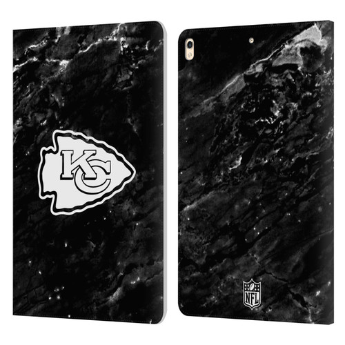 NFL Kansas City Chiefs Artwork Marble Leather Book Wallet Case Cover For Apple iPad Pro 10.5 (2017)